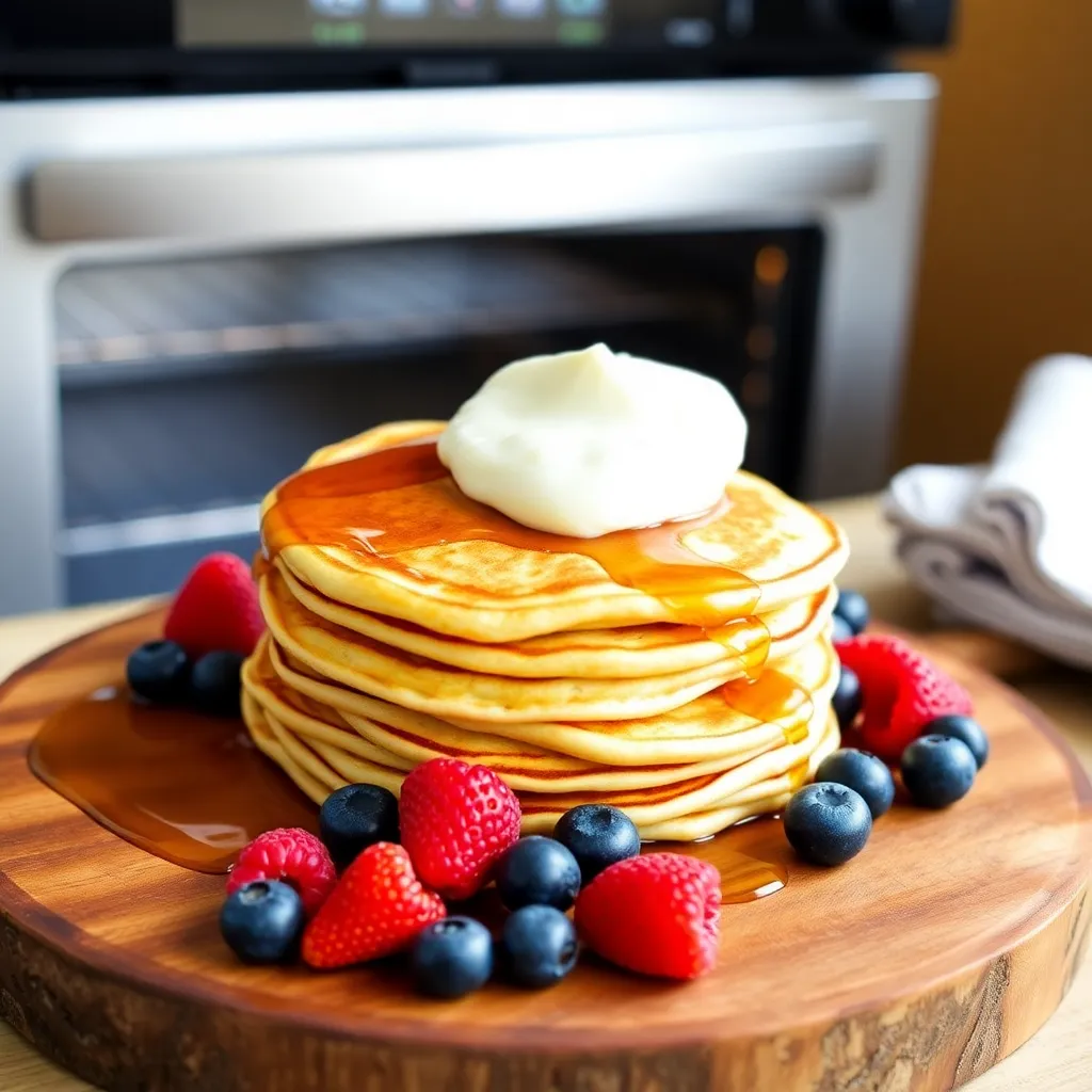 diner pancake recipe - Pancake Recipe Step Image