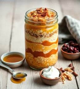 Pumpkin Pie Overnight Oats