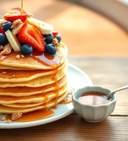 Low-Calorie Vegan Pancakes