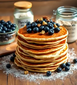 Homemade Pancake Mix with Self-Rising Flour