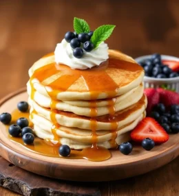 Fluffy Buttermilk Pancakes