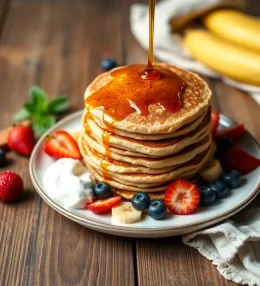 Whole Grain Pancakes